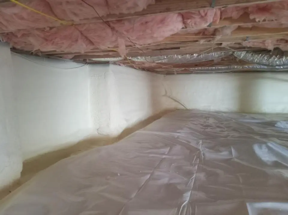 Crawl space encapsulation with closed-cell spray foam for Metal Roof Coating in Cooper City